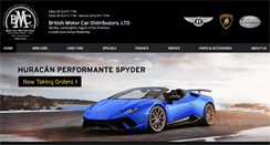 Desktop Screenshot of britishmotorexotics.com
